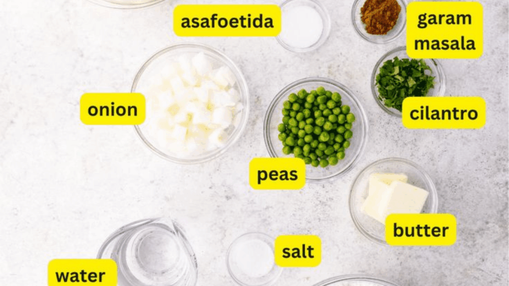 Ingredients for making Samosa Recipe at zaikastreet