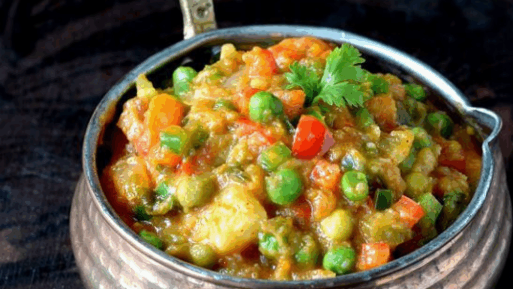 boiled vegetables for pav bhaji at zaikastreet