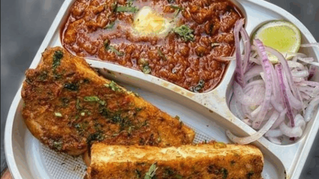 Good quality of pav bhaji with high quality ingredients at zaikastreet